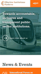 Mobile Screenshot of effectiveinstitutions.org